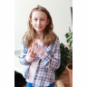 Рубашка в клетку Abercrombie Kids 612599691