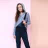 Джинсовый комбинезон Abercrombie Kids 612775131