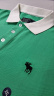 Футболка поло Abercrombie Fitch color block green 10971